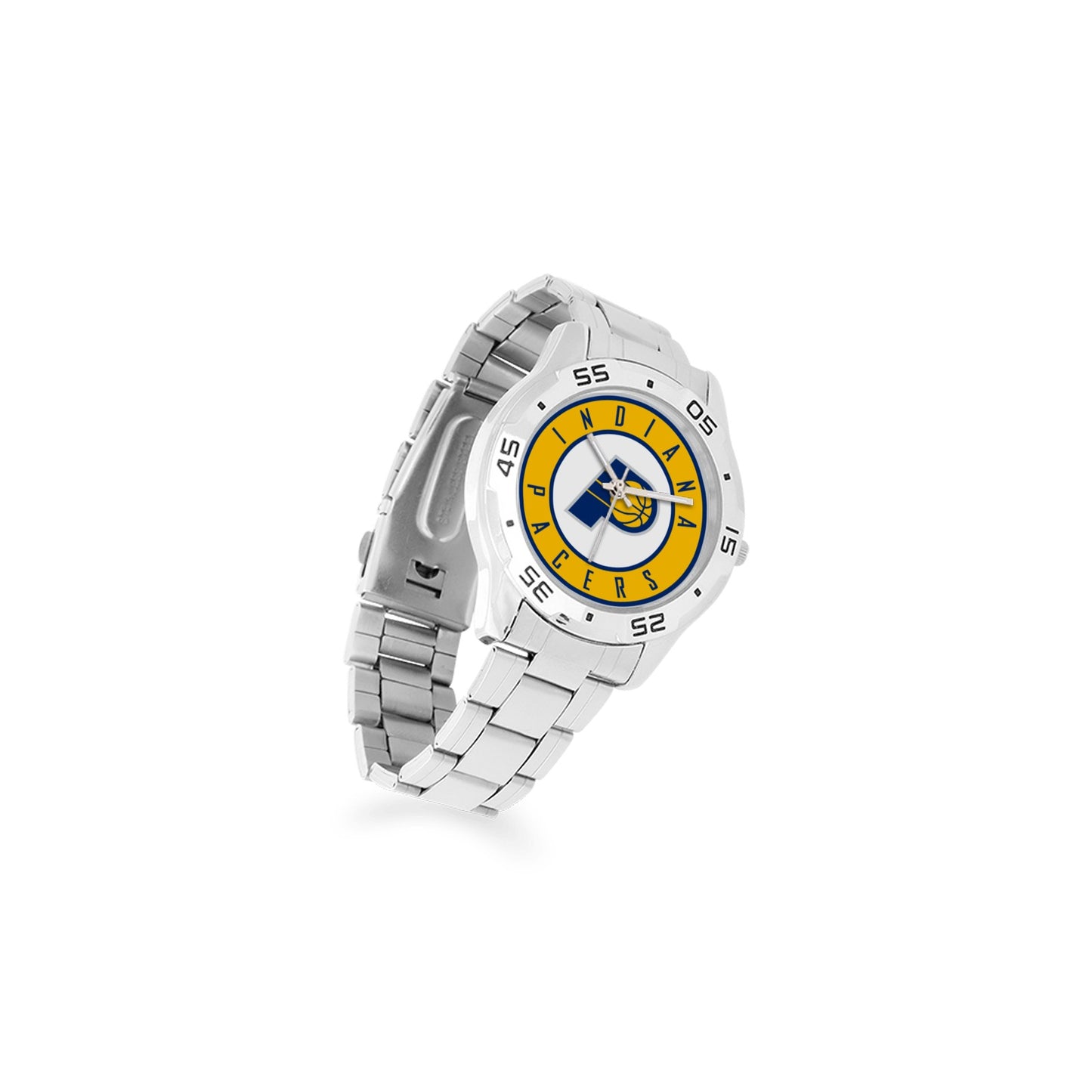 Indiana Pacers Men's Stainless Steel Analog Watch