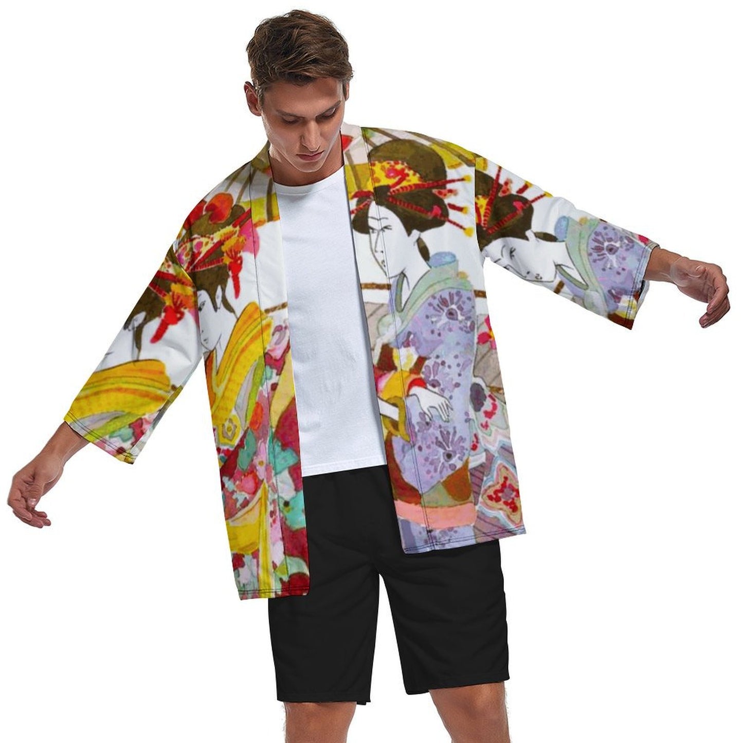 JAPANESE PRINT KIMONO