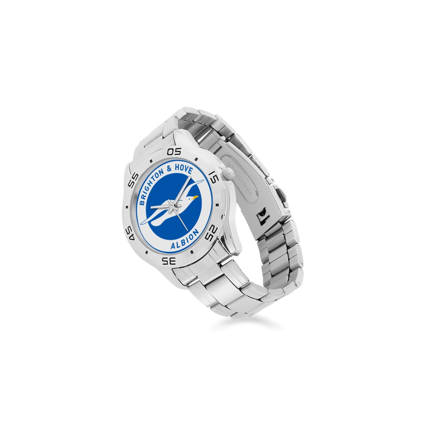 Brighton FC Men's Stainless Steel Analog Watch