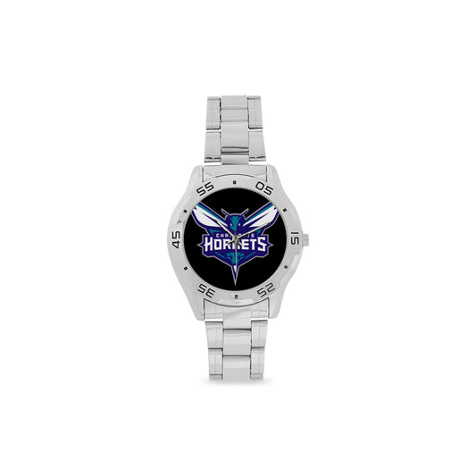 Charlotte Hornets Men's Stainless Steel Analog Watch