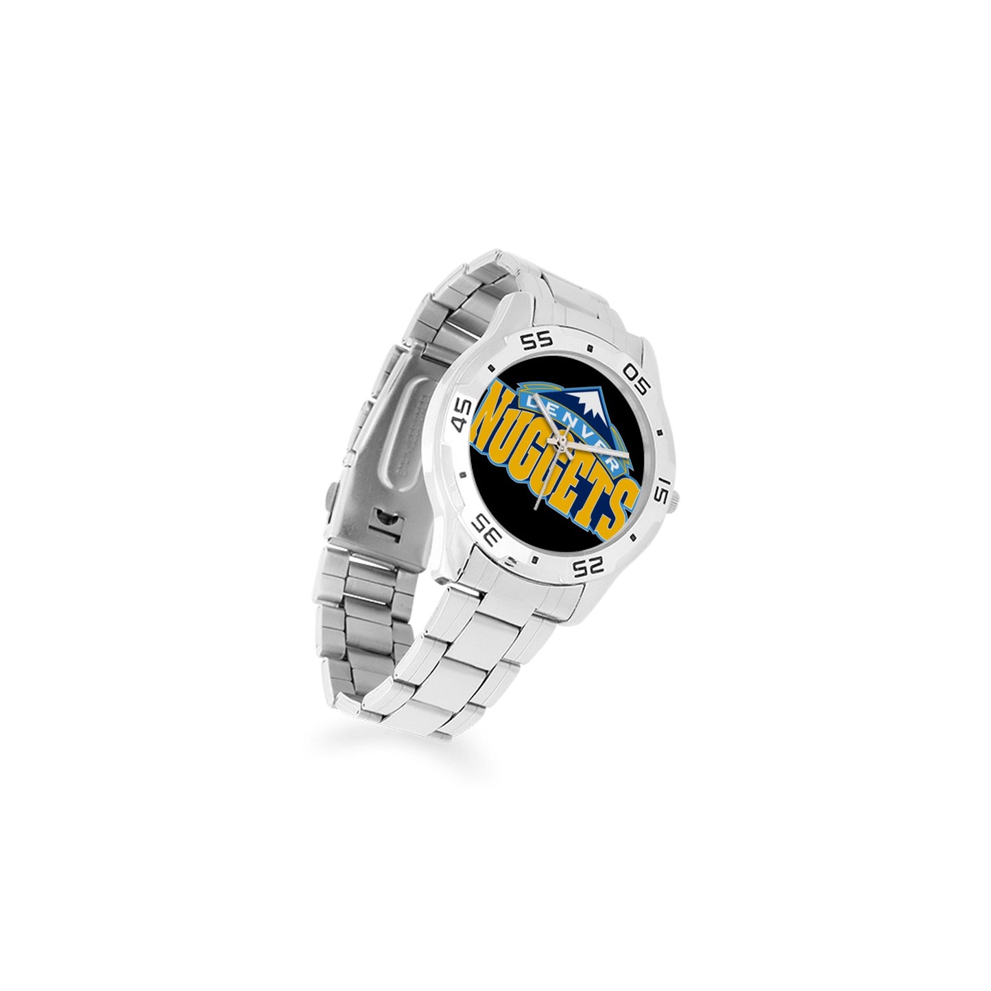 Denver Nuggets Men's Stainless Steel Analog Watch