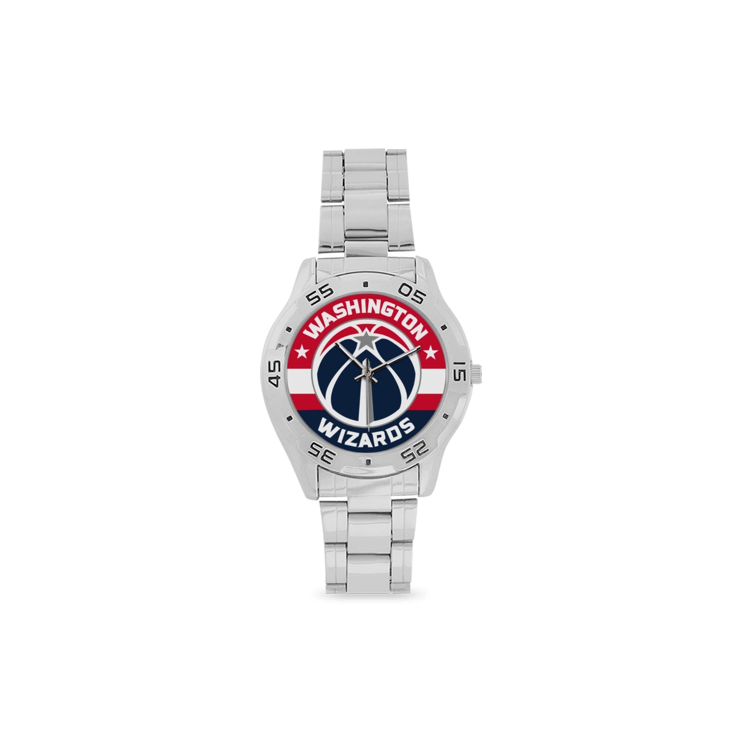 Washington Wizards Men's Stainless Steel Analog Watch