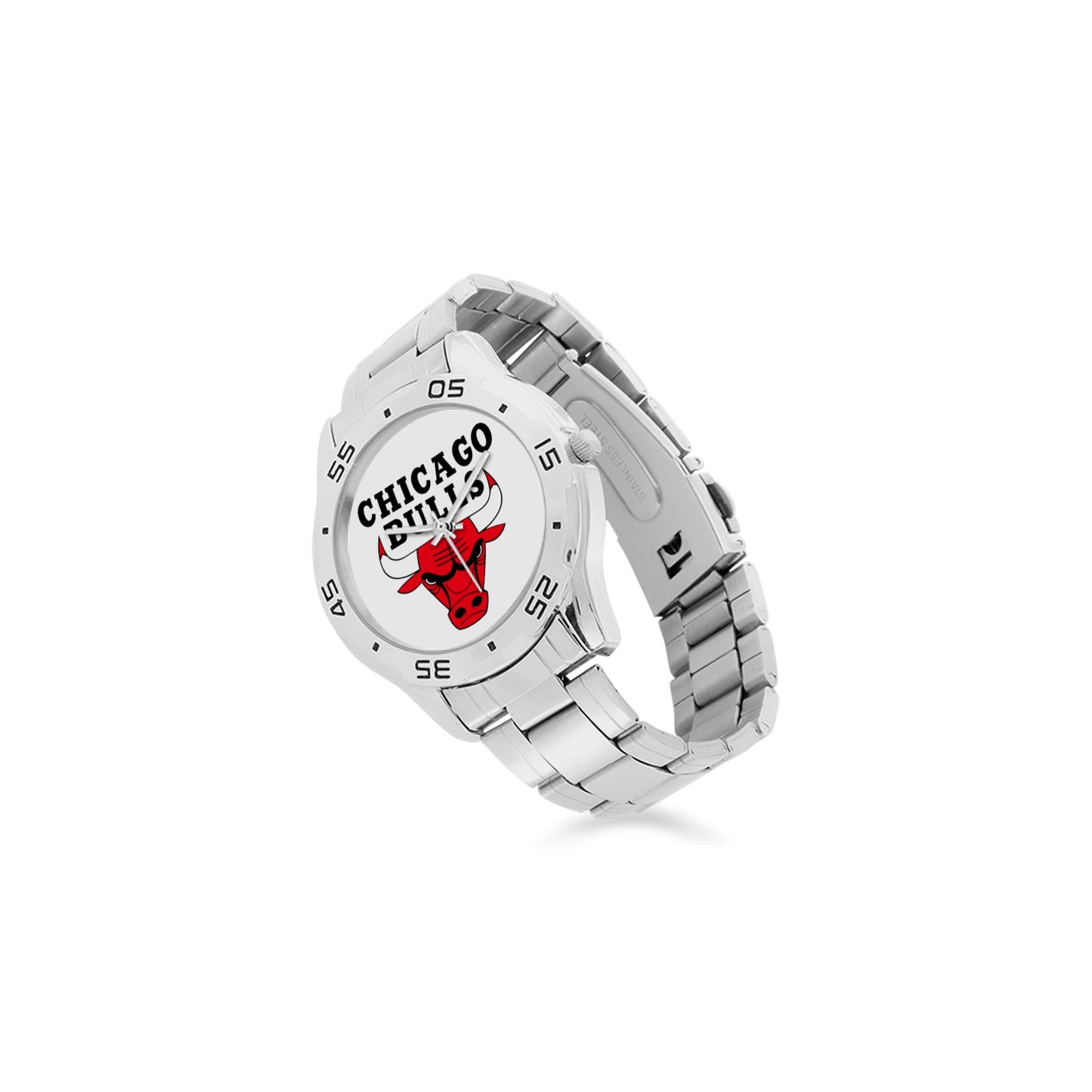 Chicago Bulls Men's Stainless Steel Analog Watch