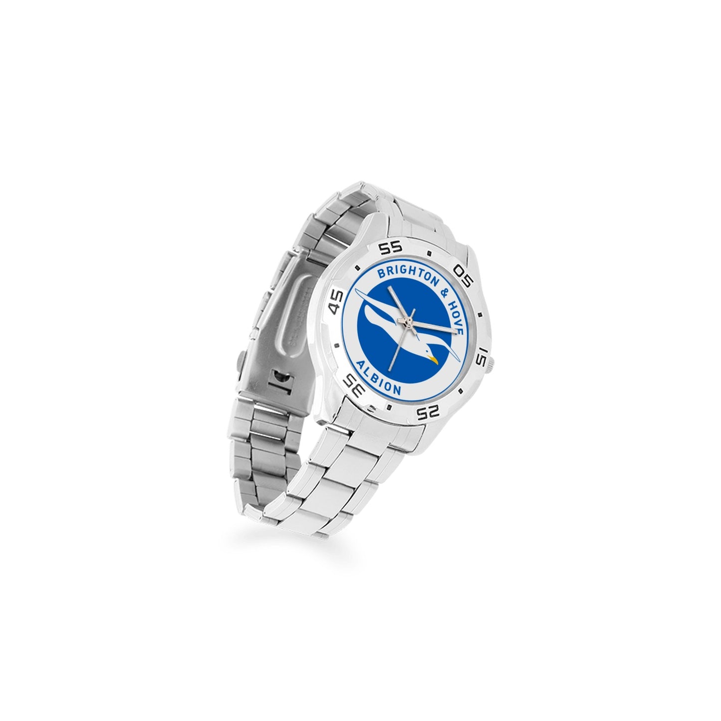 Brighton FC Men's Stainless Steel Analog Watch