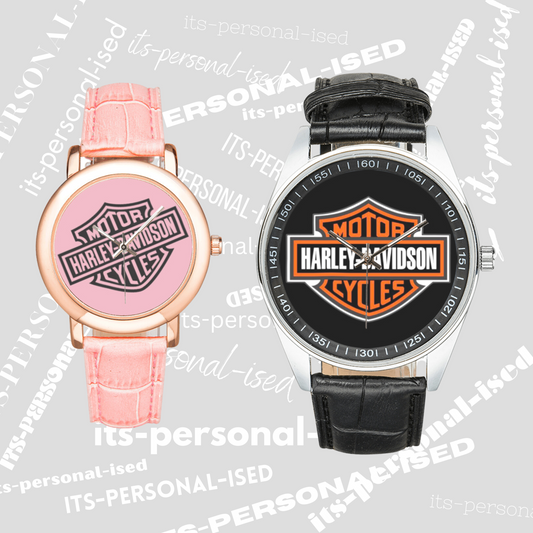 Harley Davidson Motorcycles Men's And Ladies Watch