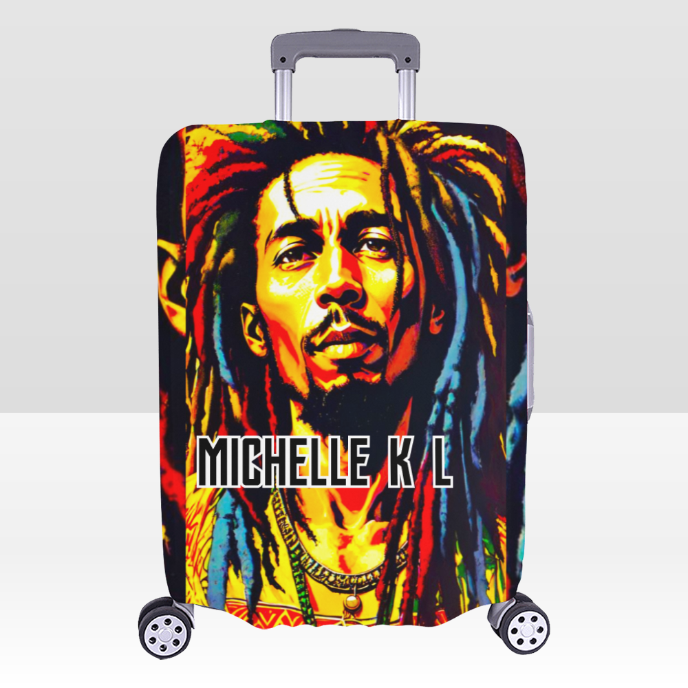 Bob Marley Luggage Cover