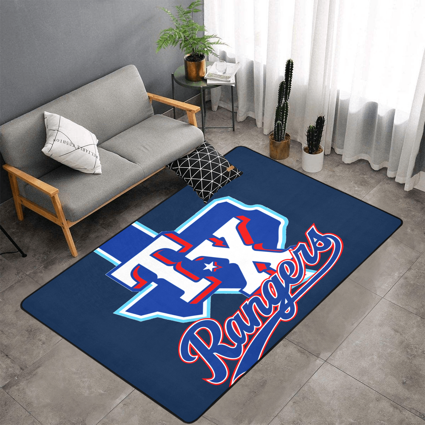 Texas Rangers Rug