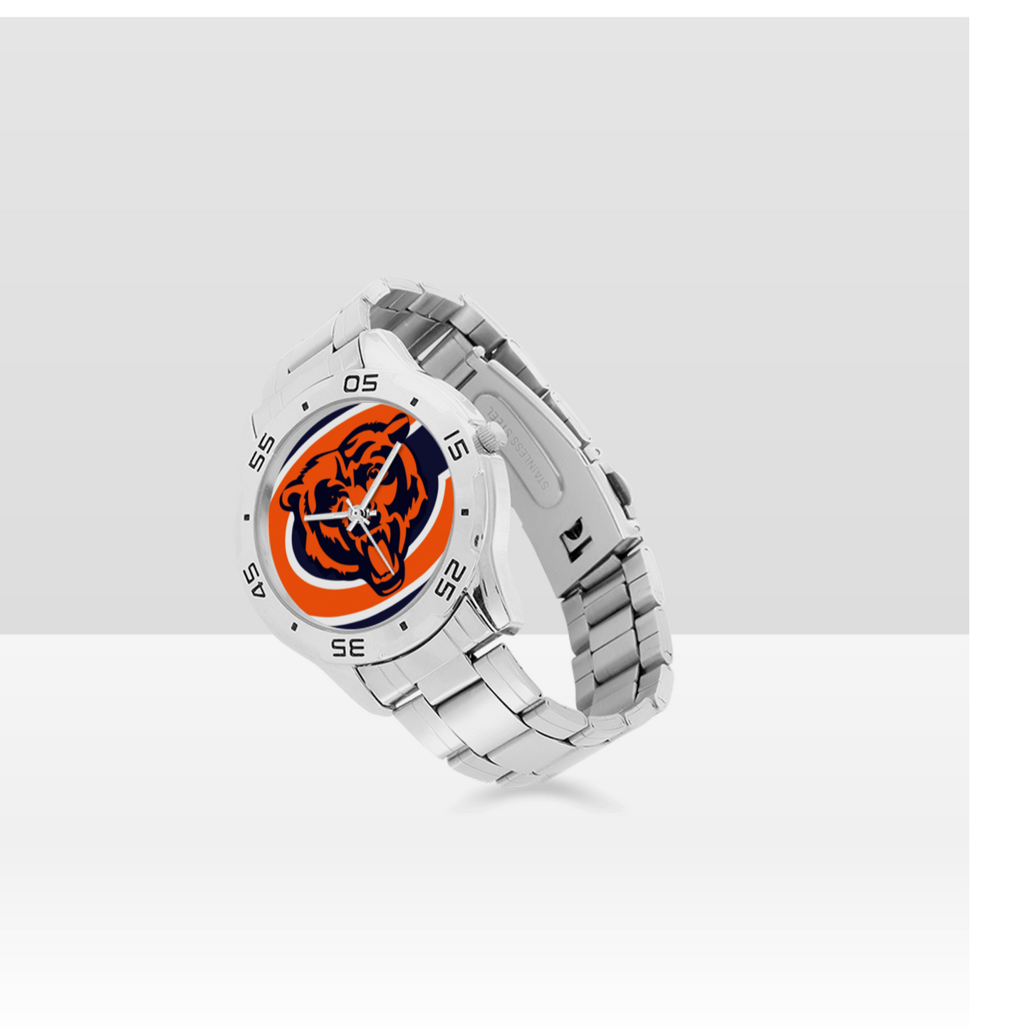 Chicago Bears Men's Stainless Steel Analog Watch