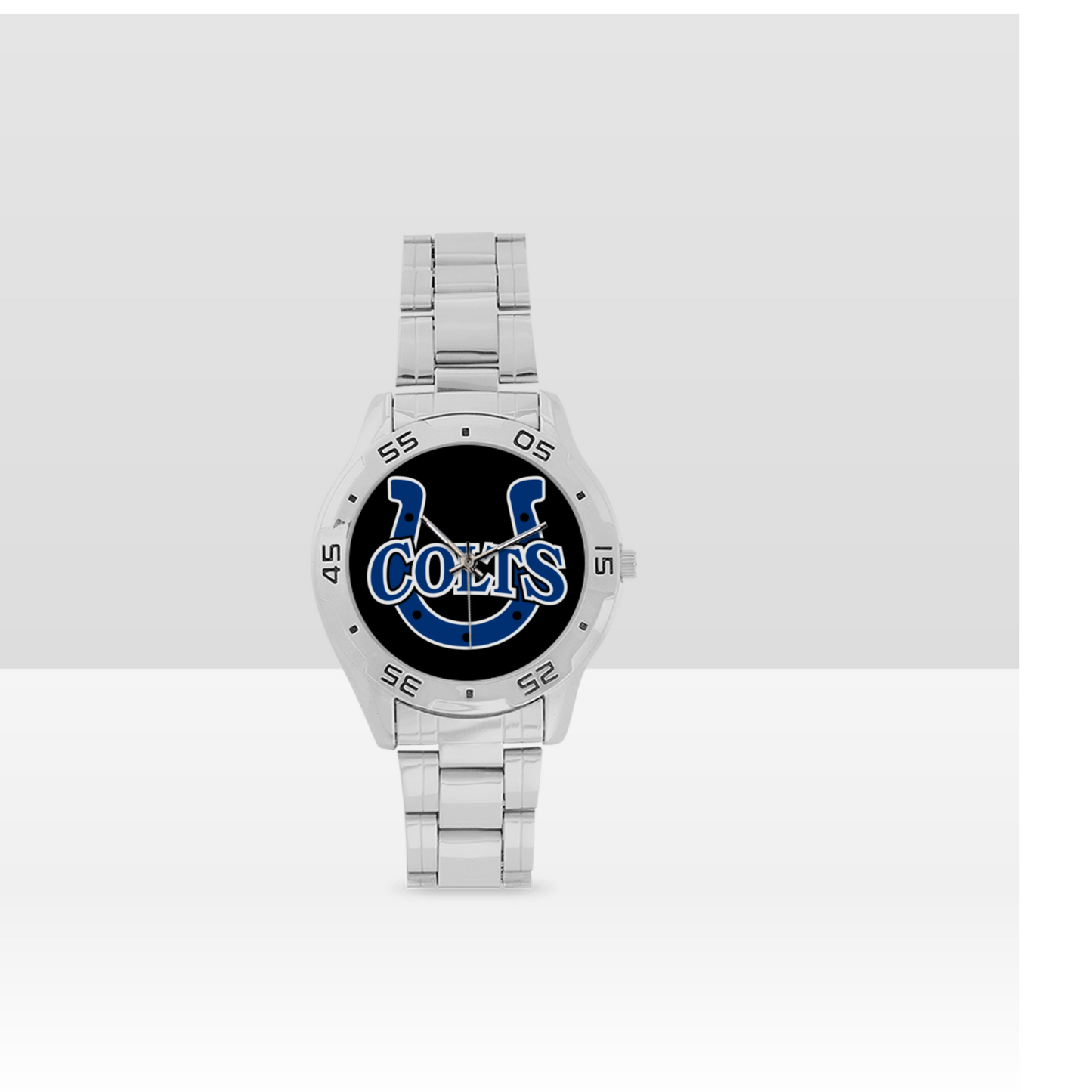 Indianapolis Colts Men's Stainless Steel Analog Watch