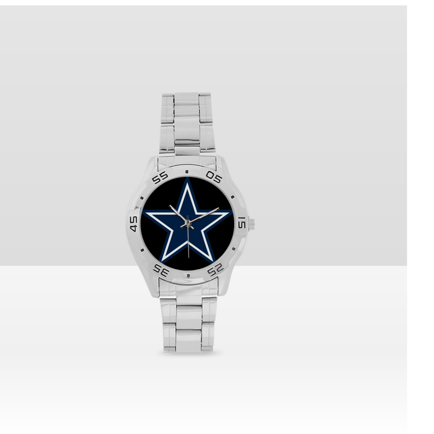 Dallas Cowboys Men's Stainless Steel Analog Watch