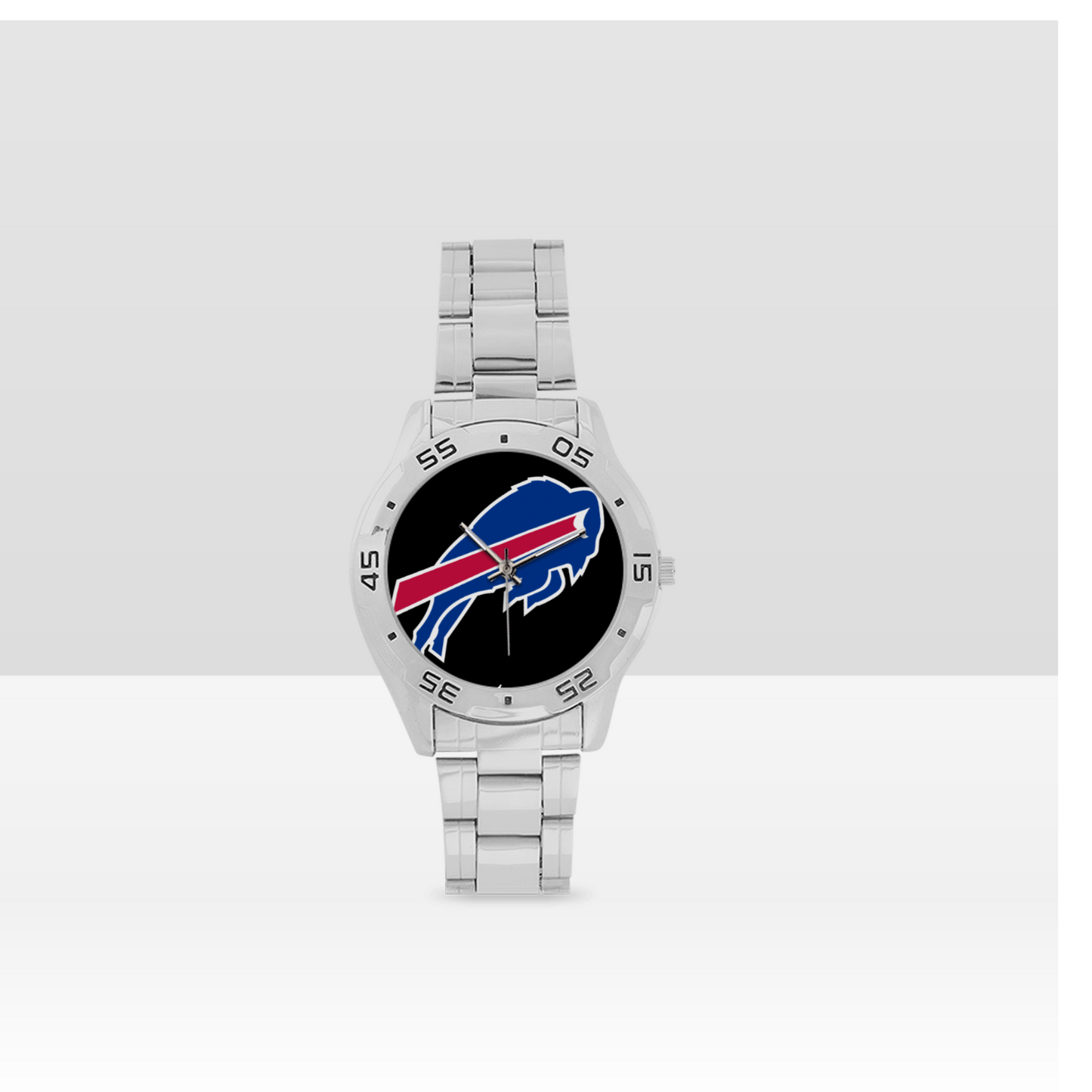 Buffalo Bills Men's Stainless Steel Analog Watch