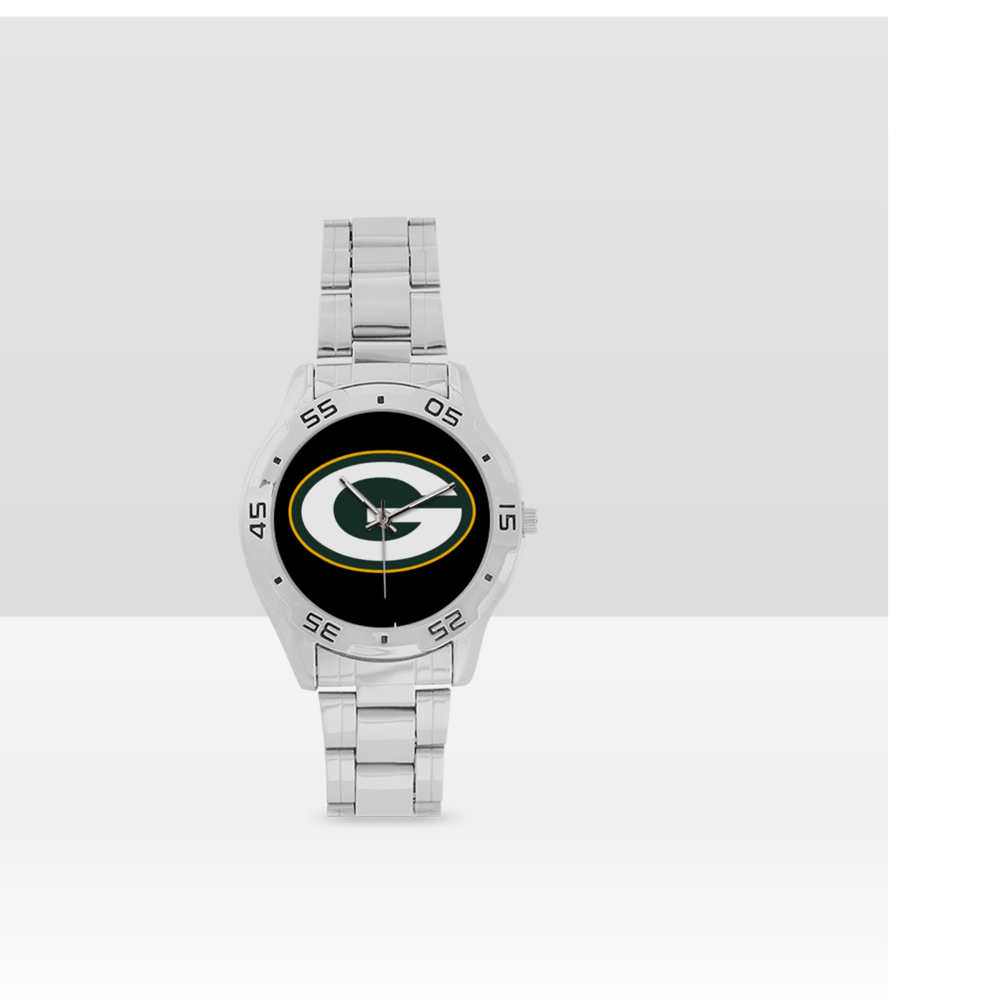 Green Bay Packers Men's Stainless Steel Analog Watch