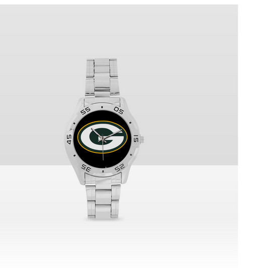 Green Bay Packers Men's Stainless Steel Analog Watch