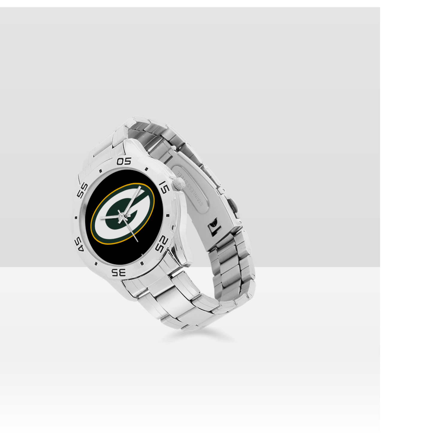 Green Bay Packers Men's Stainless Steel Analog Watch