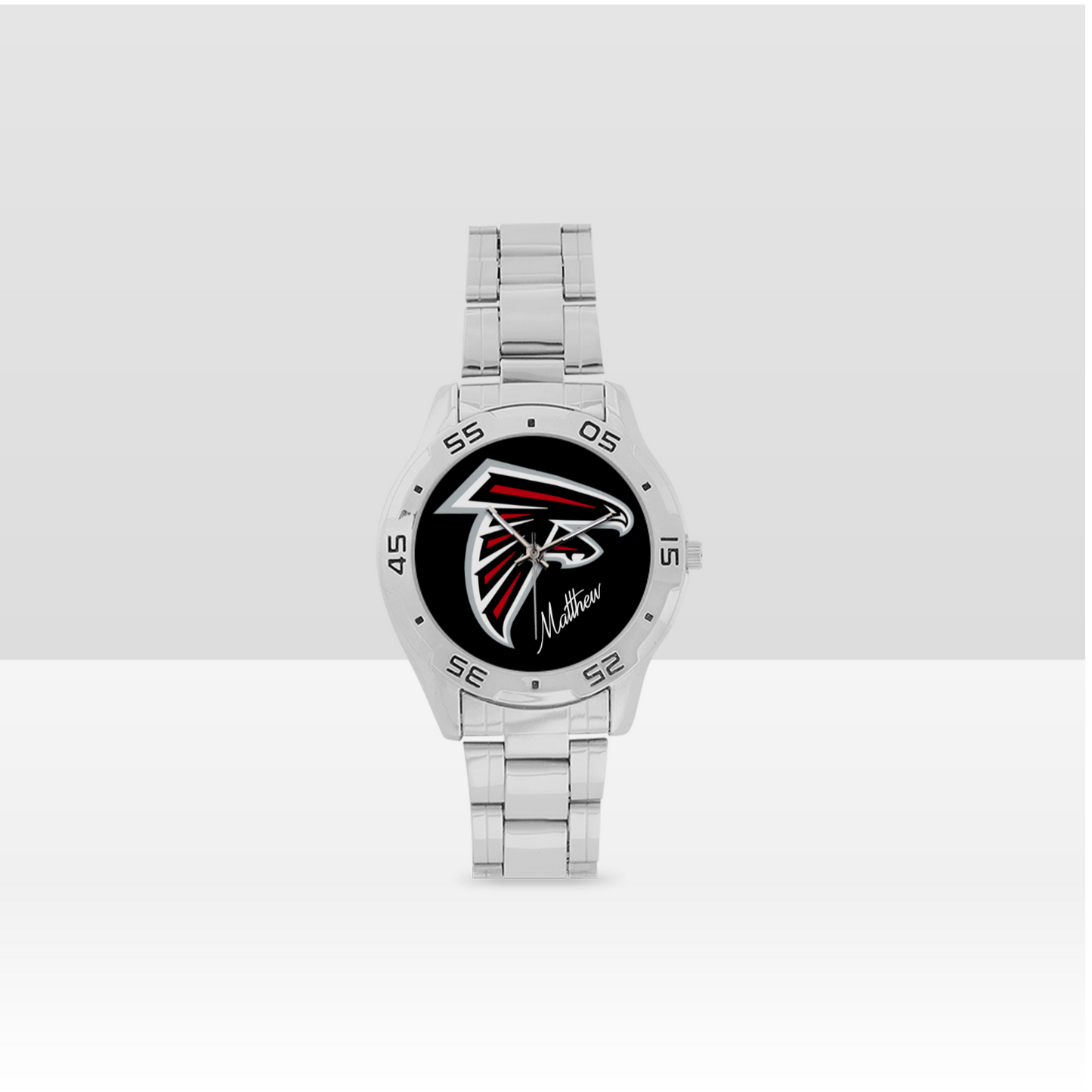 Atlanta Falcons Men's Stainless Steel Analog Watch