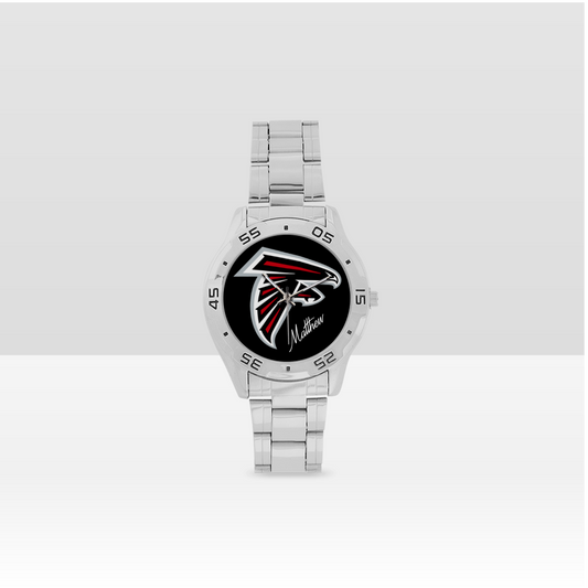 Atlanta Falcons Men's Stainless Steel Analog Watch