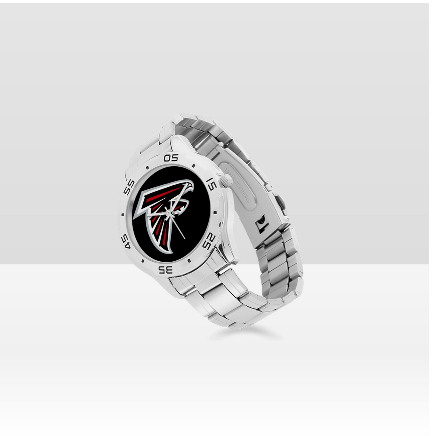 Atlanta Falcons Men's Stainless Steel Analog Watch