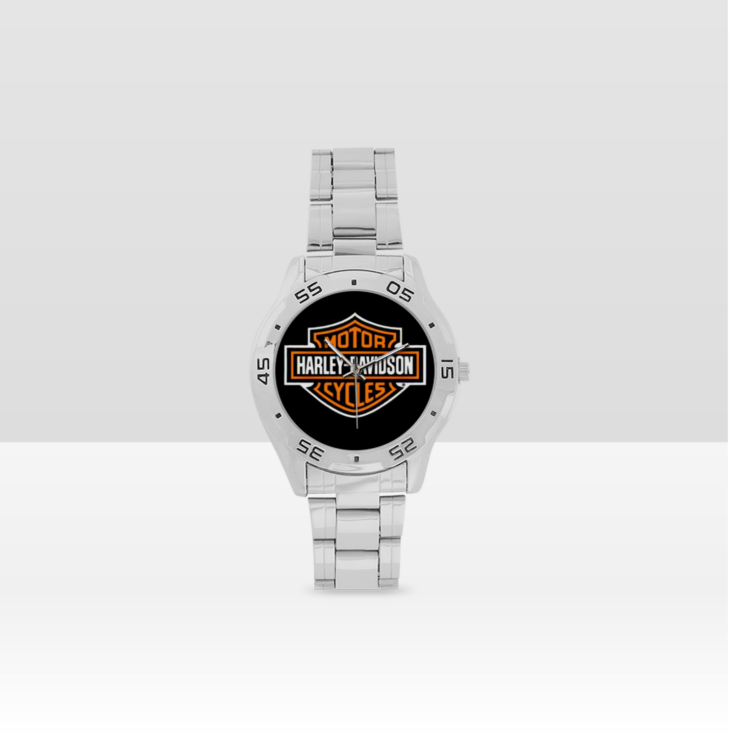 Harley Davidson Motorcycles Men's Stainless Steel Analog Watch