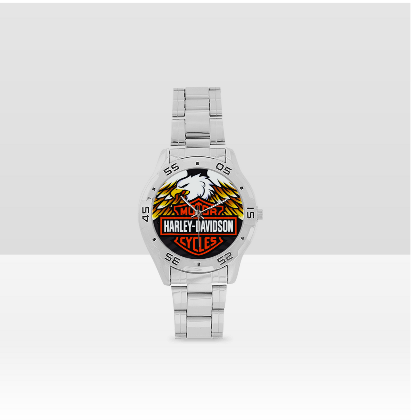 Harley Davidson Motorcycles Men's Stainless Steel Analog Watch