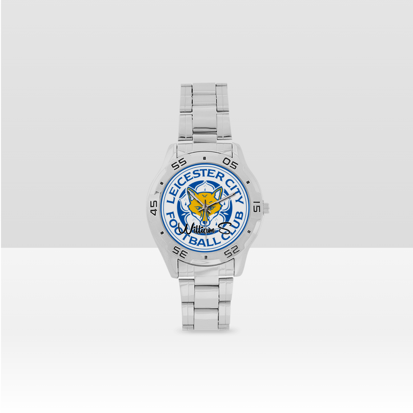 Leicester City Men's Stainless Steel Analog Watch