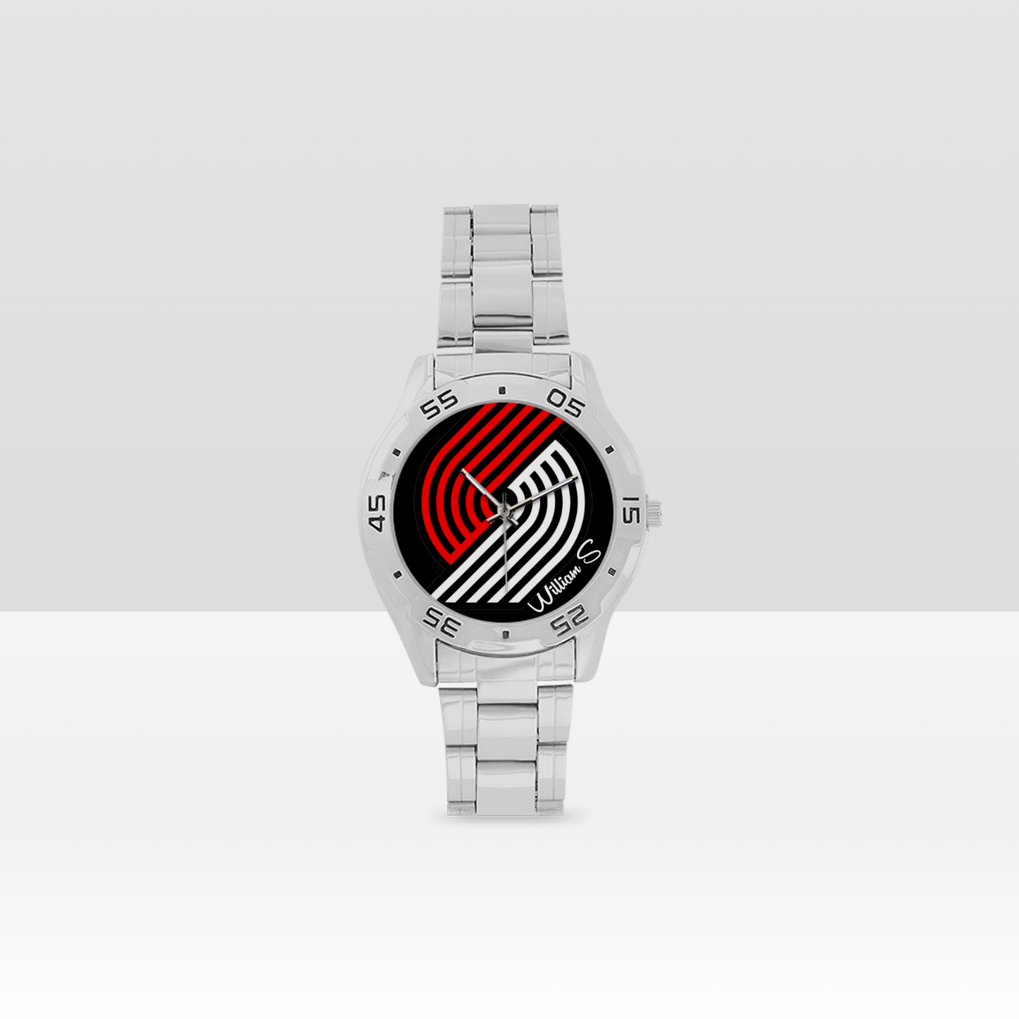 Portland Trail Blazers Men's Stainless Steel Analog Watch