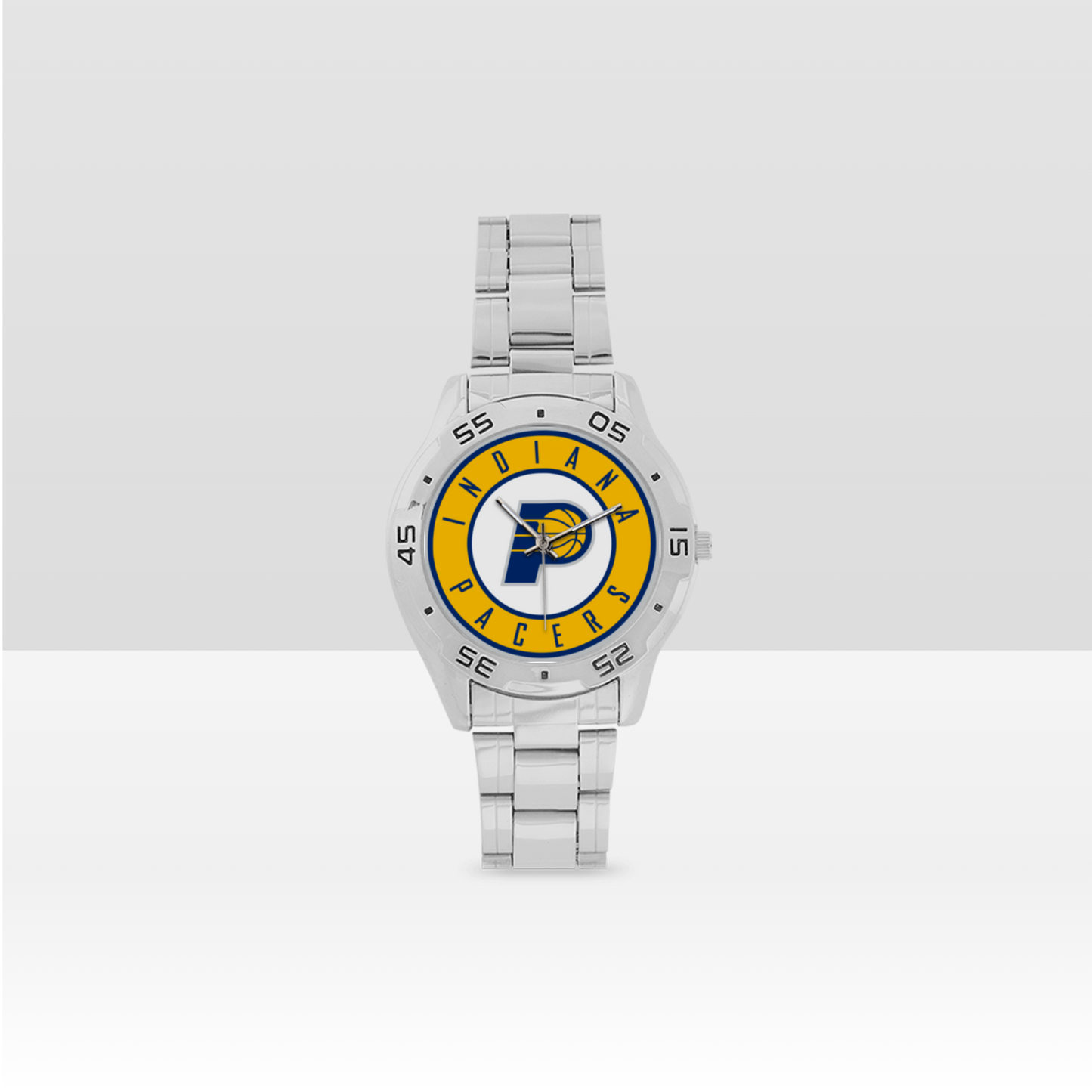 Indiana Pacers Men's Stainless Steel Analog Watch