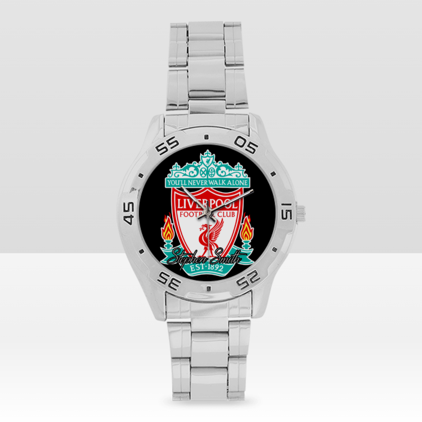 Liverpool FC Men's Stainless Steel Analog Watch