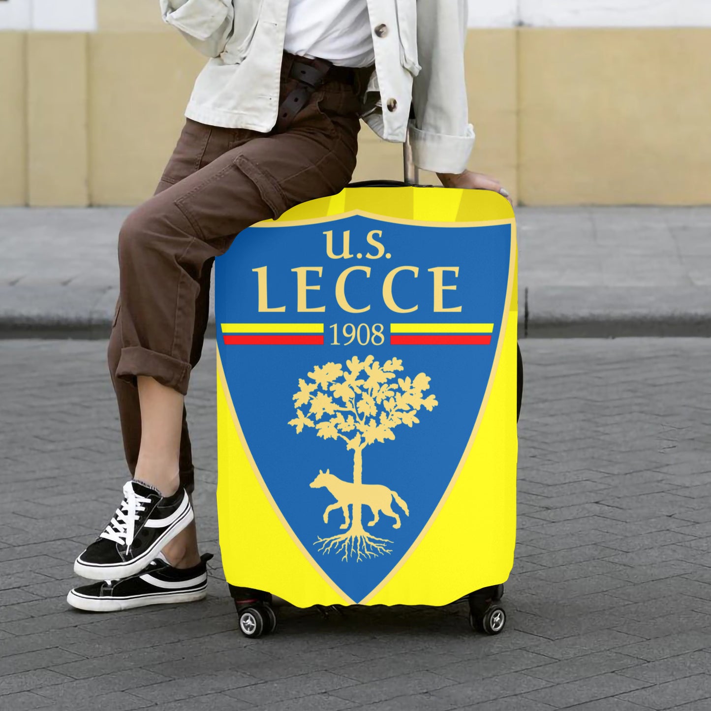 Lecce FC Luggage Cover