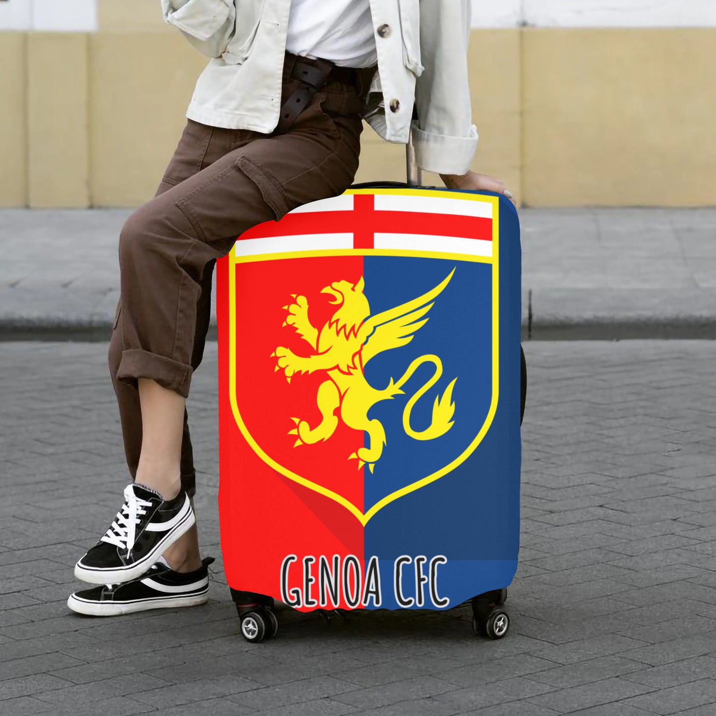 Genoa FC Luggage Cover