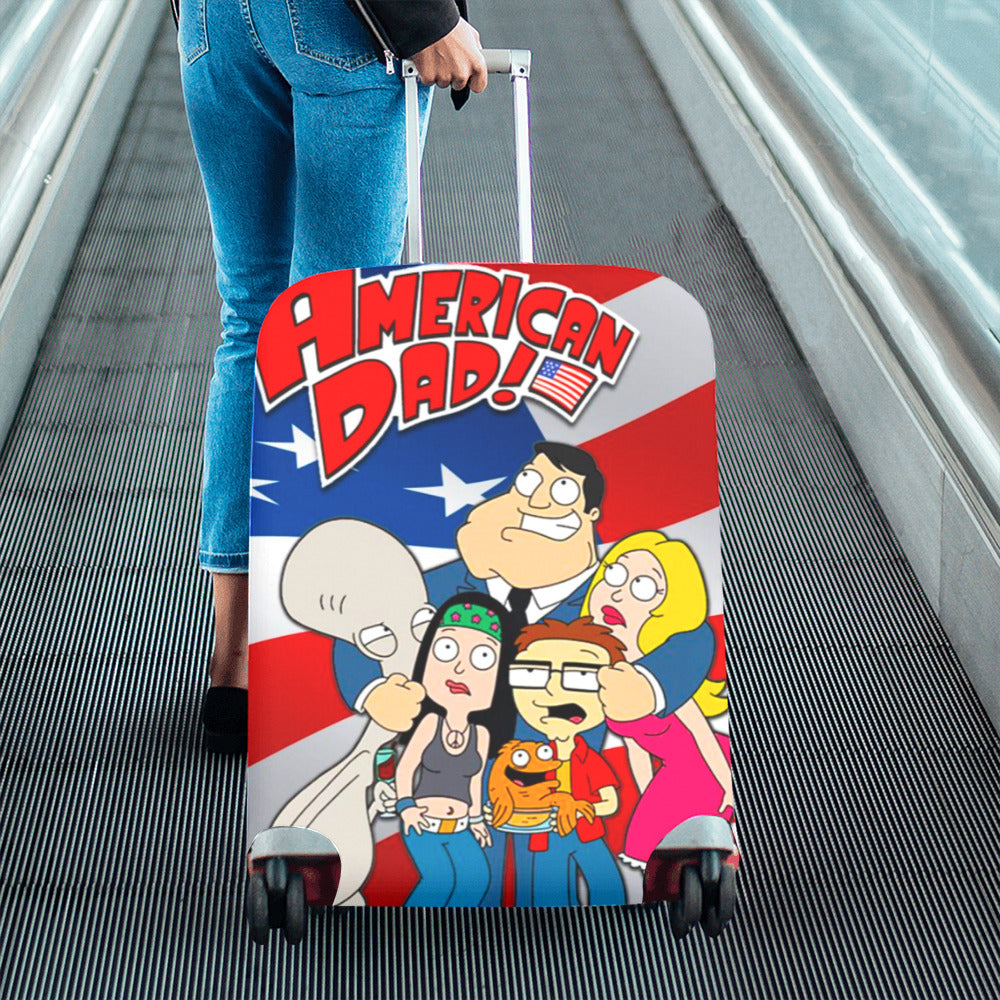 American Dad Luggage Cover Luggage Cover