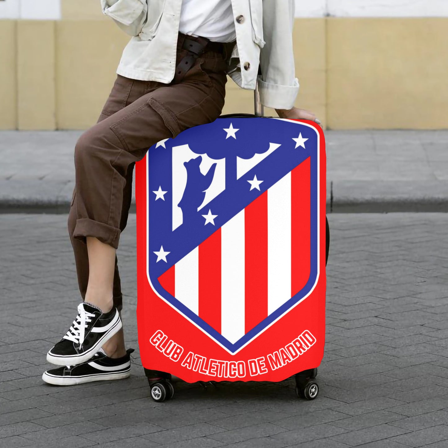 Atletico Madrid FC Luggage Cover