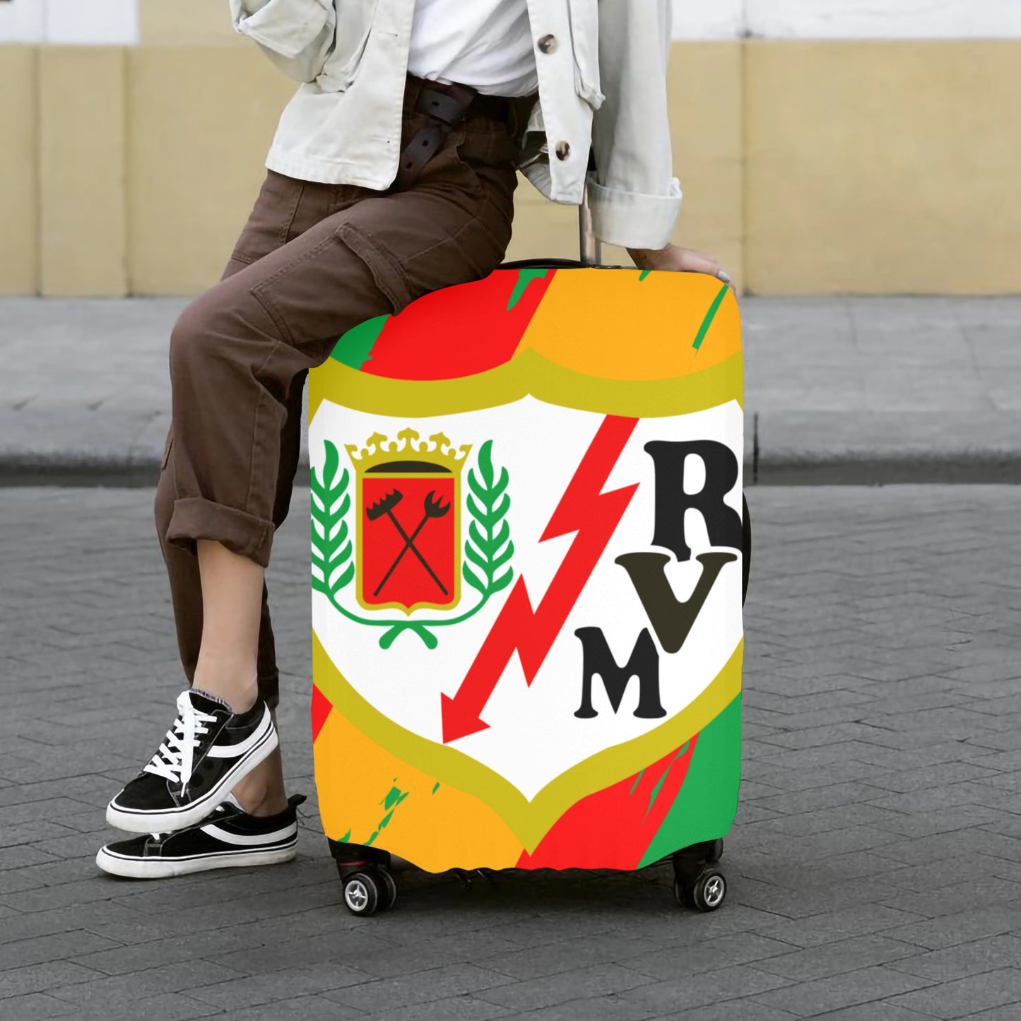 Rayo Valecano FC Luggage Cover