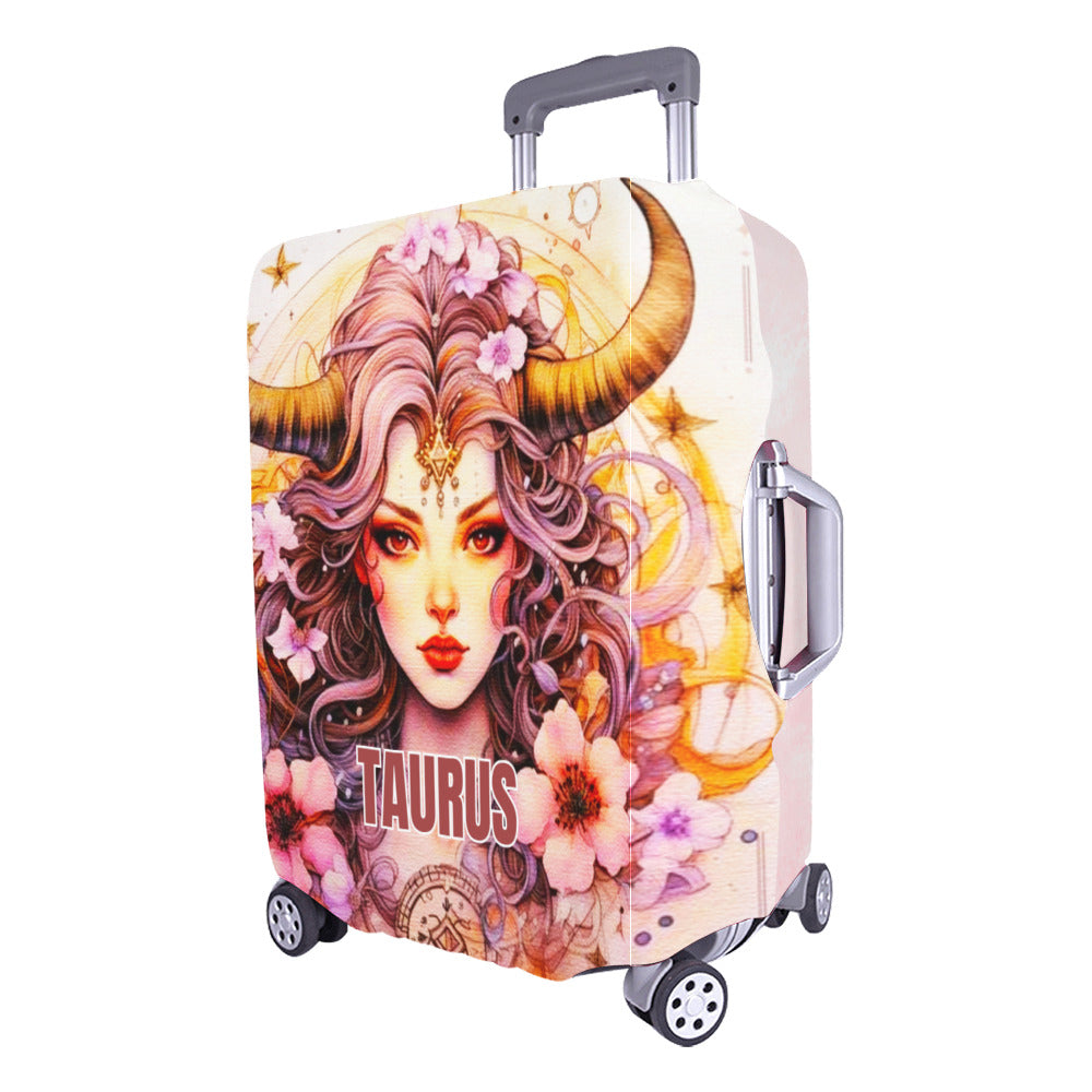 Zodiac Sign Luggage Cover