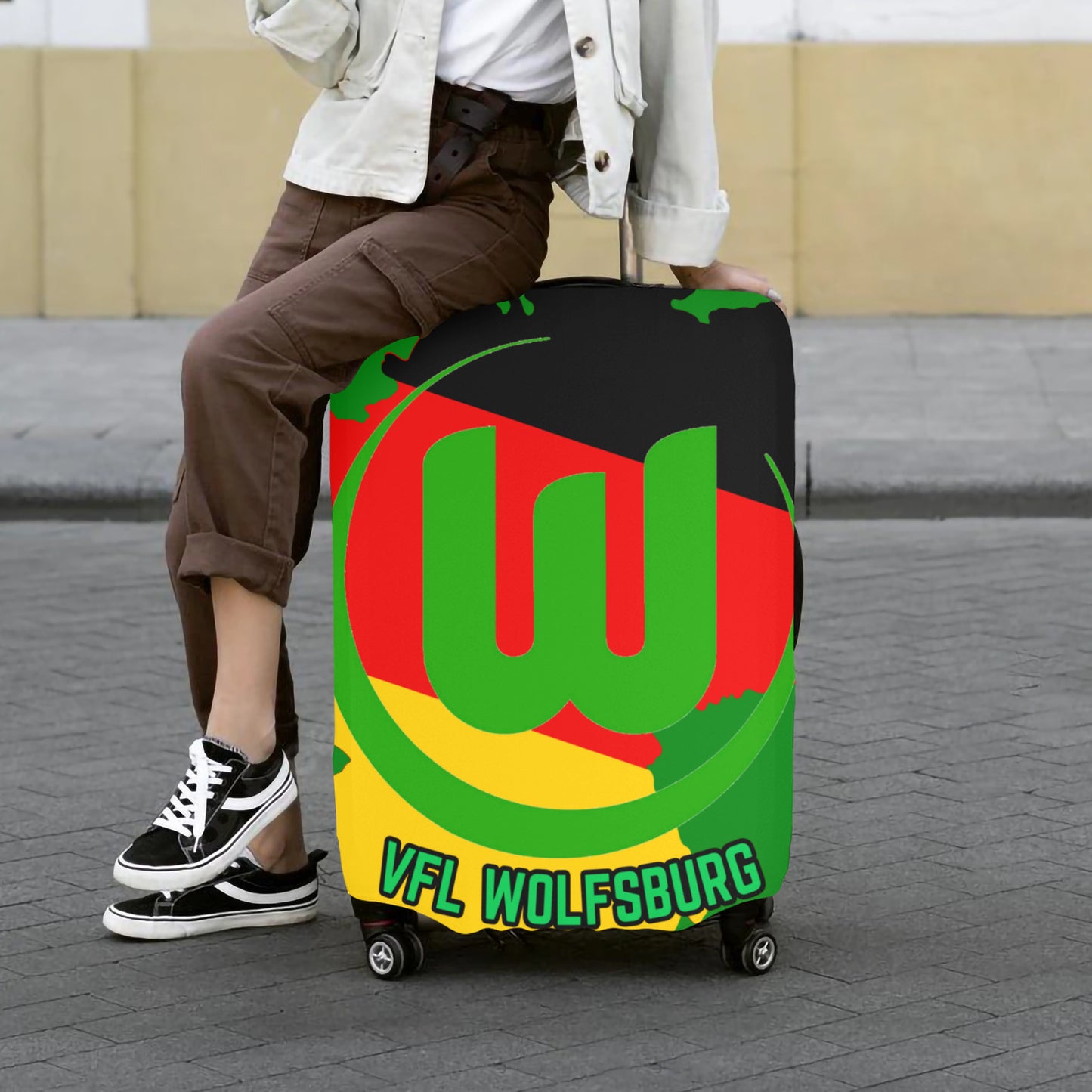 Wolfsburg FC Luggage Cover