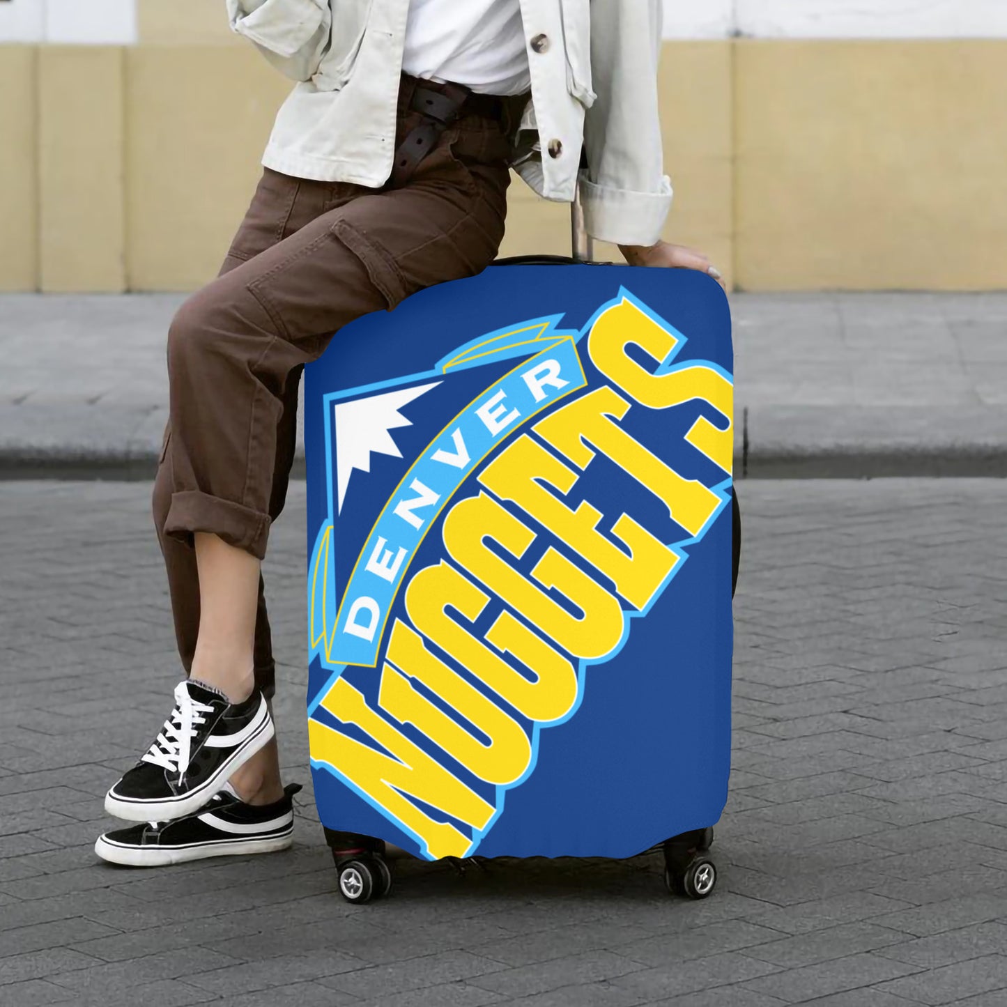 Denver Nuggets Luggage Cover