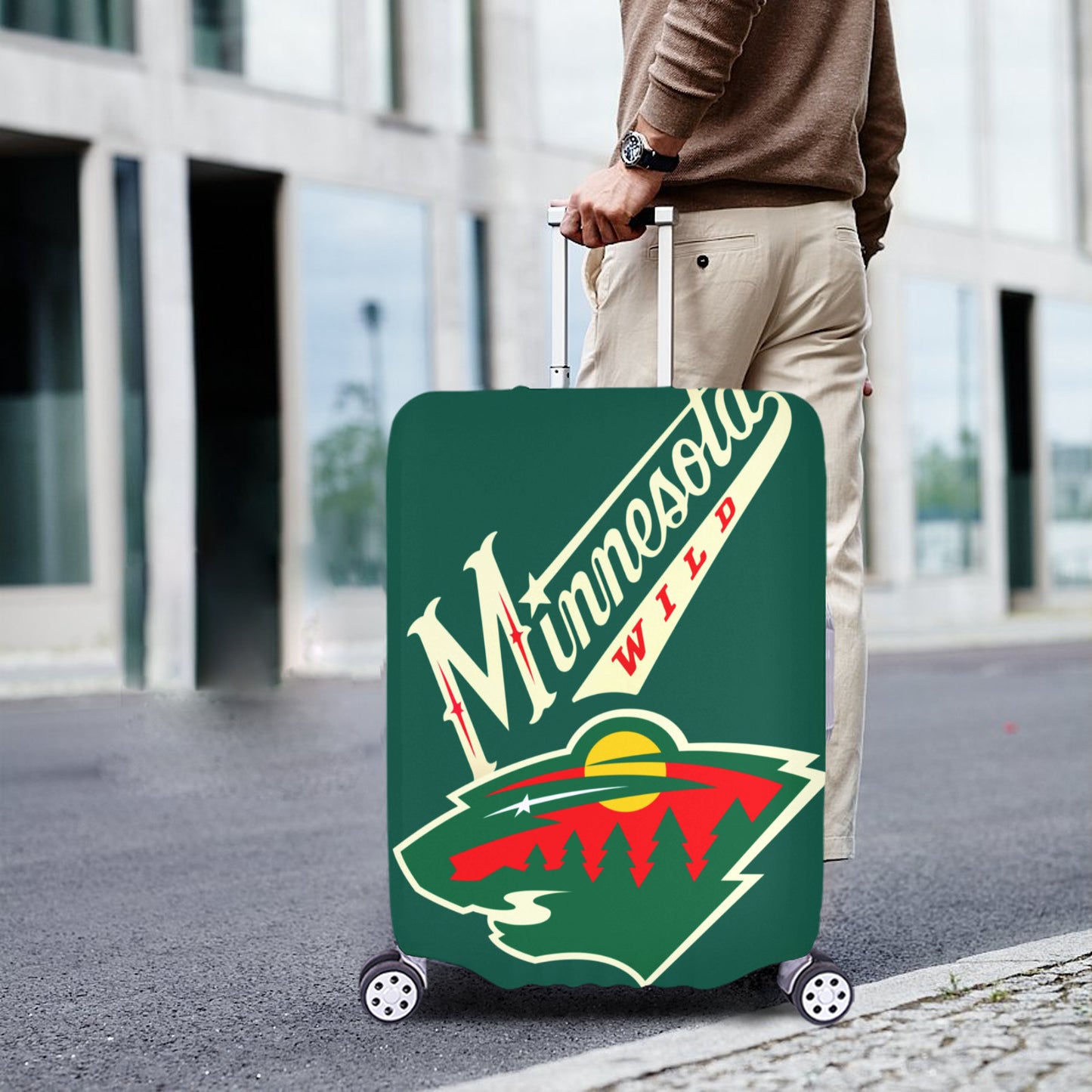 Minnesota Wild Luggage Cover