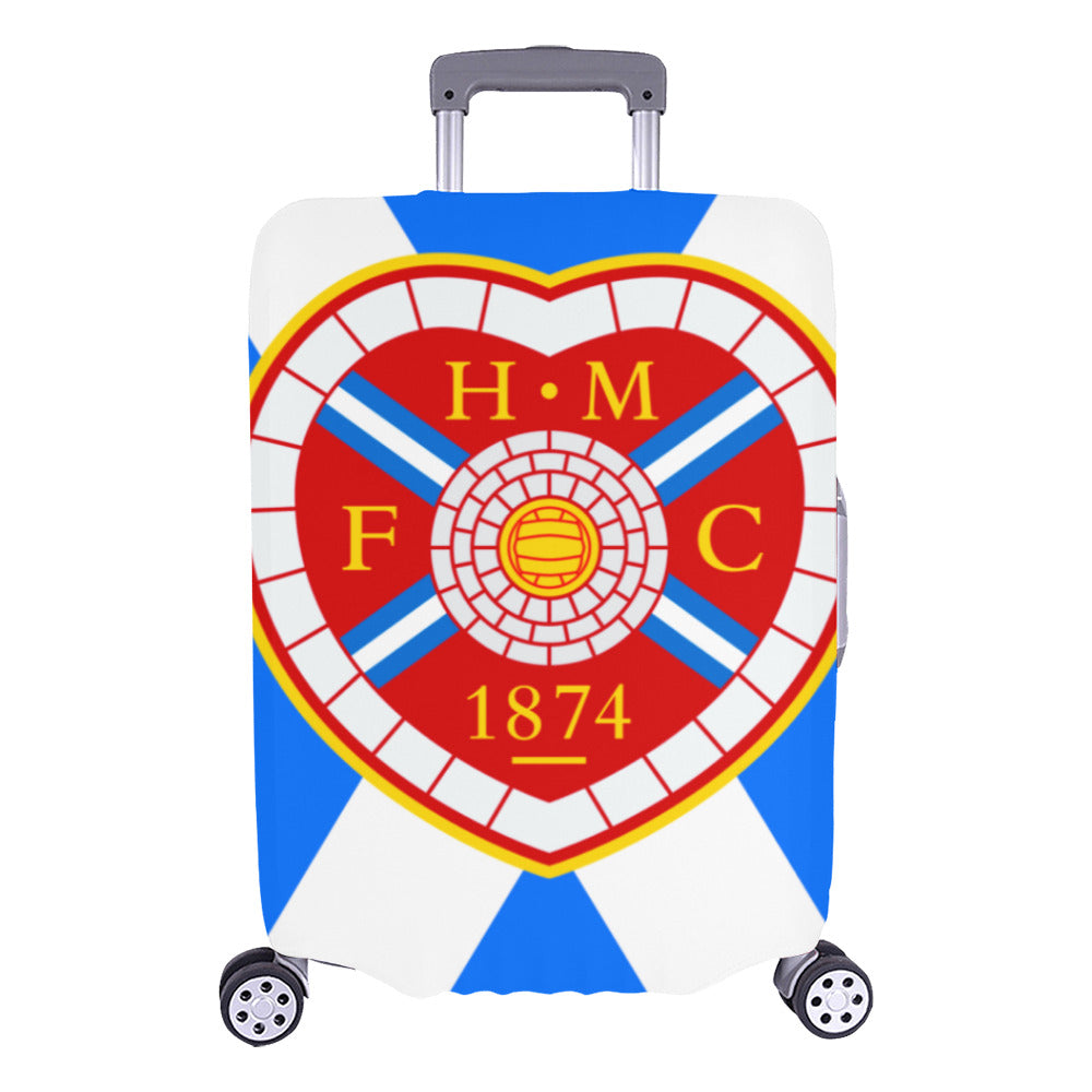 Hearts FC Luggage Cover