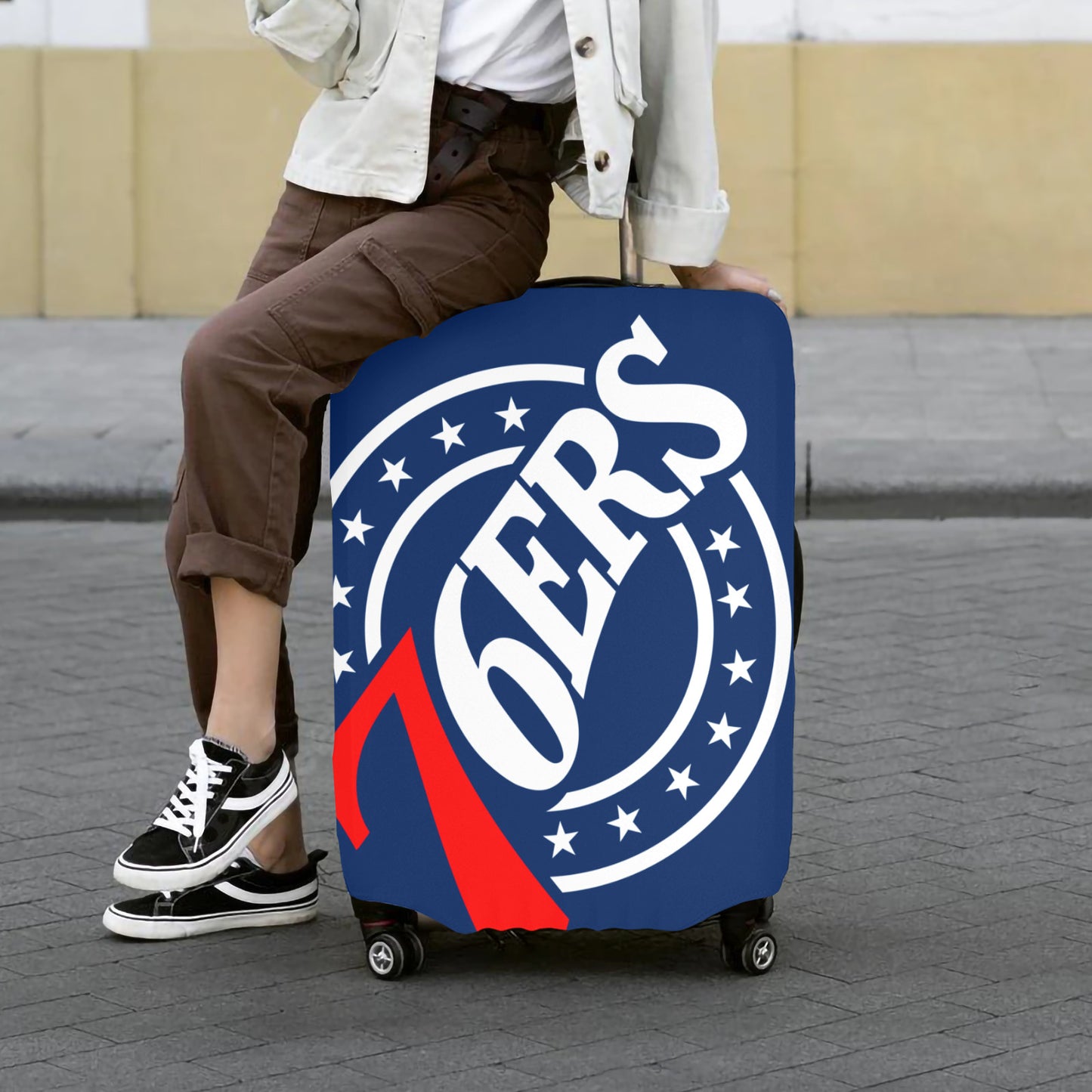 Philadelphia 76ers Luggage Cover