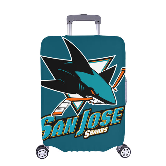 San Jose Sharks Luggage Cover