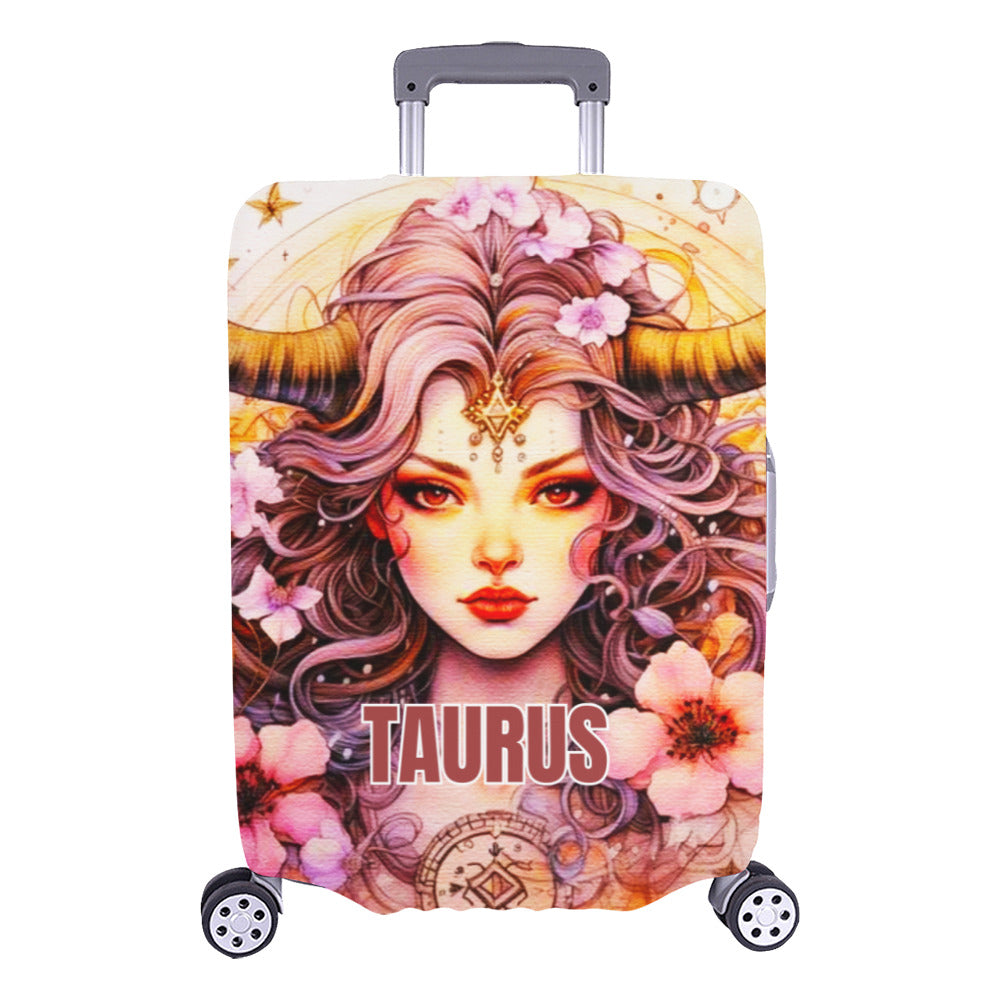 Zodiac Sign Luggage Cover