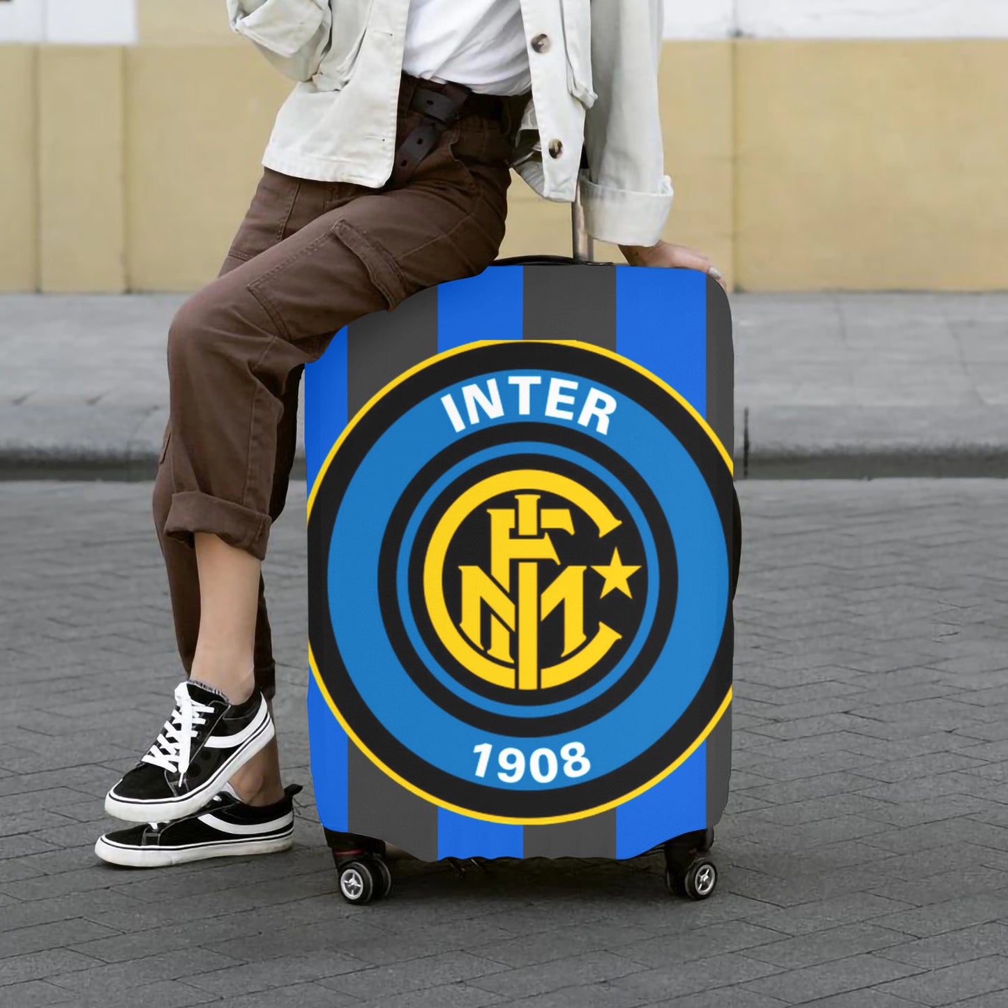 Inter Milan Luggage Cover