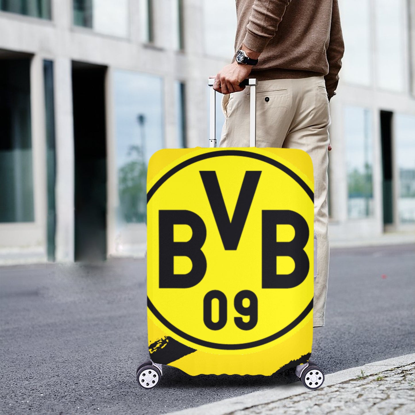 Borussia Dortmund FC Luggage Cover