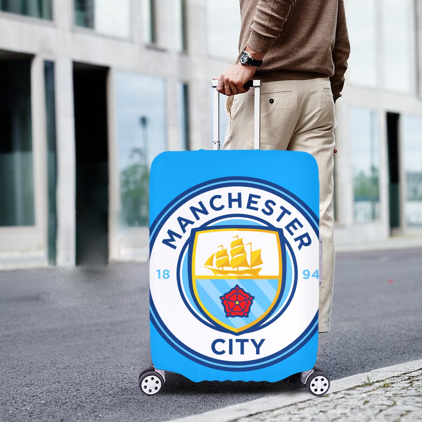 Manchester City FC Luggage Cover