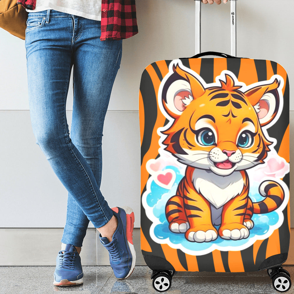 Tiger Cubby Buddy Luggage Cover