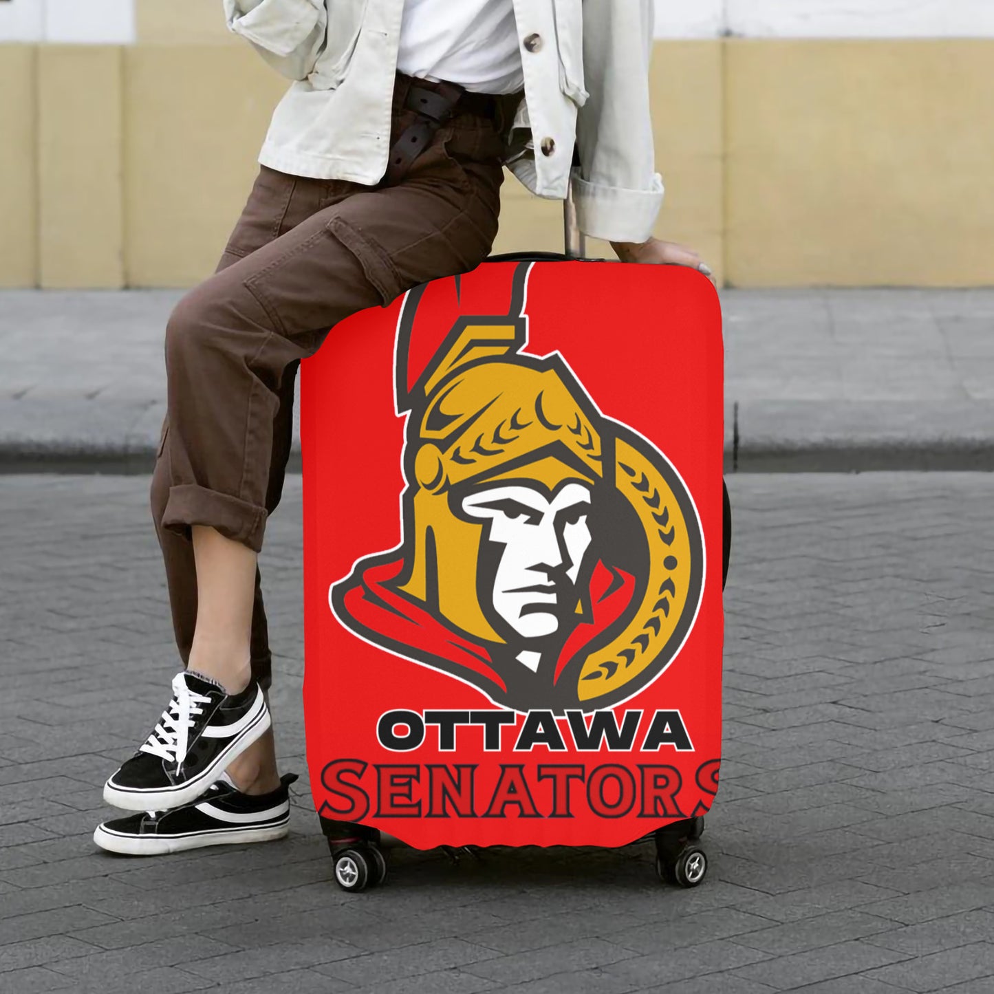 Ottawa Senetors Luggage Cover