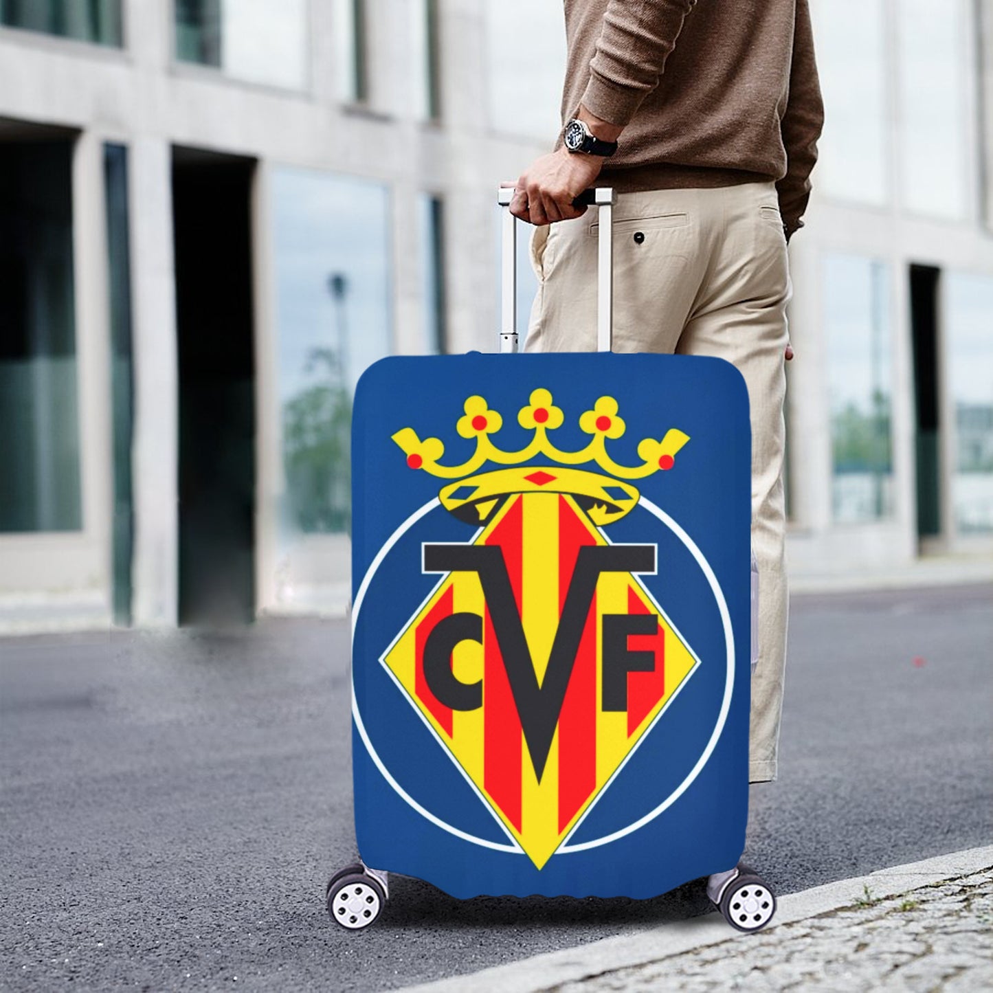 Villareal FC Luggage Cover