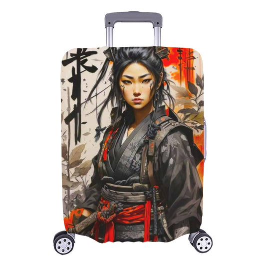 Japanese Themed Luggage Cover