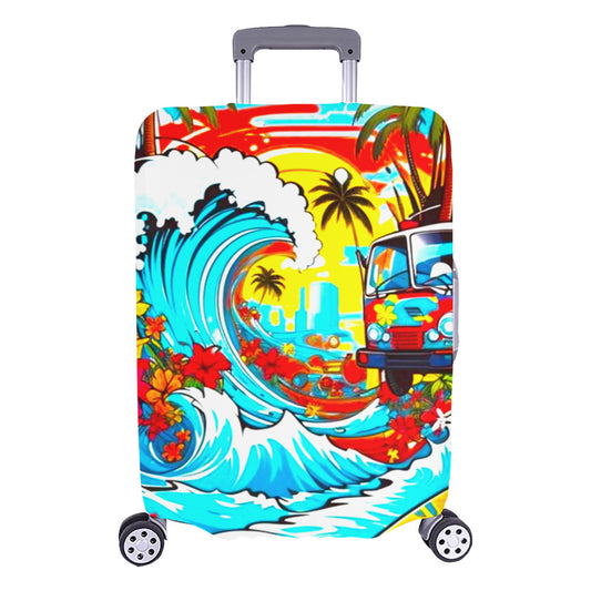 Summer Themed Luggage Cover