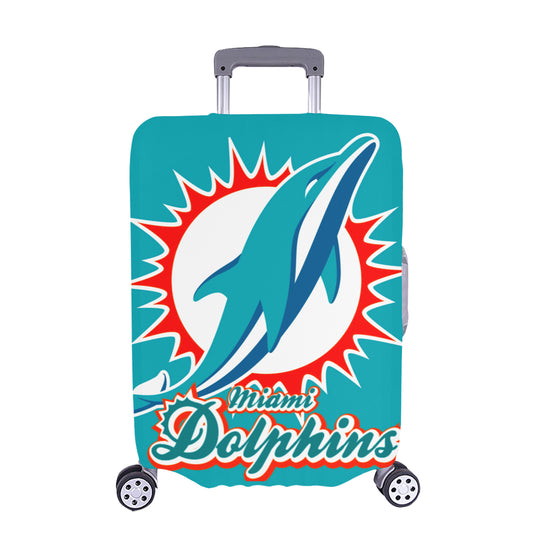 Miami Dolphins Luggage Cover