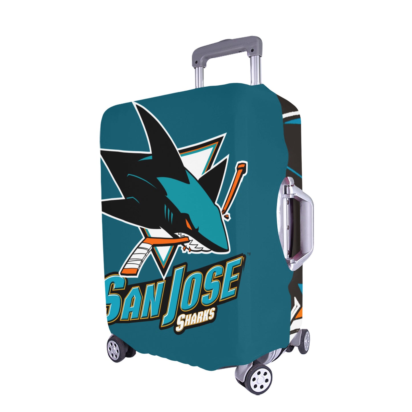 San Jose Sharks Luggage Cover